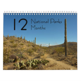 12 Nationalparks in 12 Monaten, 3. Kalender