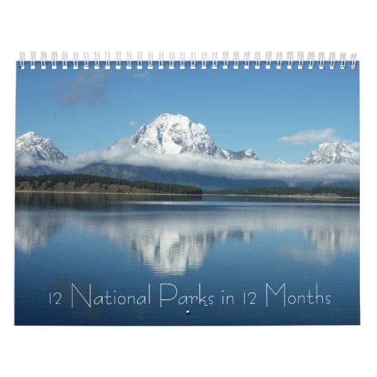 12 Nationalparks in 12 Monaten, 7. Kalender (Titelbild)