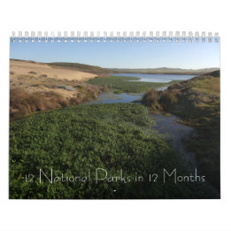 12 Nationalparks in 12 Monaten, 8. Kalender