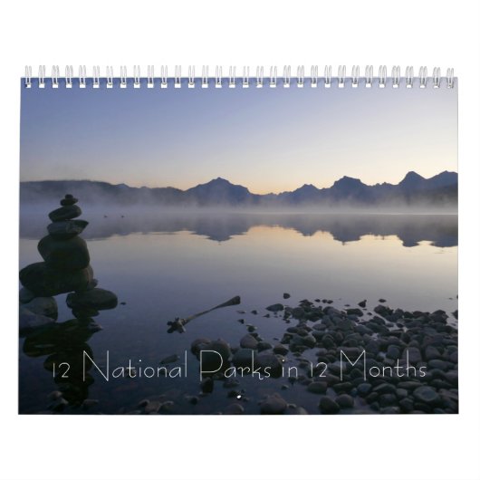 12 Nationalparks in 12 Monaten, 9. Kalender (Titelbild)