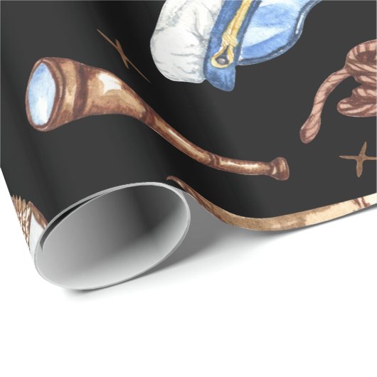 #12 Nautical Haven Wrapping Paper "Big Size" Geschenkpapier (Rolleneckpunkt)
