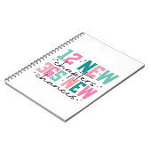 12 neue Kapitel, 365 neue Chancen 100 Tage Notizblock (Linke Seite)