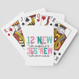 12 neue Kapitel, 365 neue Chancen 100 Tage Spielkarten