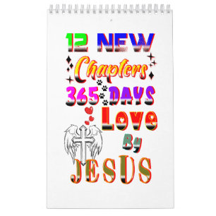 12 neue Kapitel 365 Tage Liebe durch Jesus Kalender