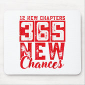 12 New Chapters 365 New Chances New Year's Eve 202 Mousepad (Vorne)