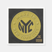 12. New Yorker Token Themed Napkins Serviette (Vorderseite)