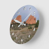 12 Nummernauswahl - Rote Rocks Uhr (Winkel)