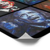 12 Obamas Poster (Ecke)