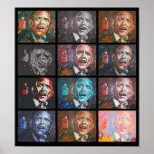 12 Obamas Poster (Vorne)