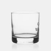 12 oz bedrucktes Rocks Glas (Links)