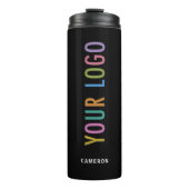 12 oz Black Drink Flasche Custom Logo Vacuum versi (Vorderseite)