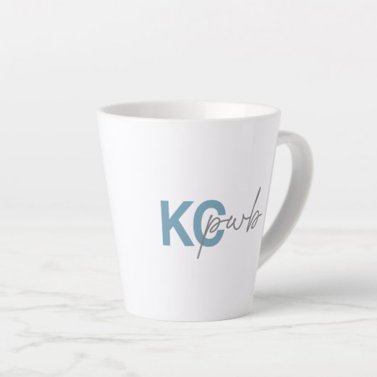 12 oz Latte Tasse (Rechte Ecke)