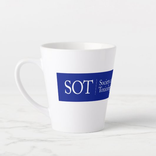 12 oz Latte Tasse - Sprechen wir von Toxikologie (Links)