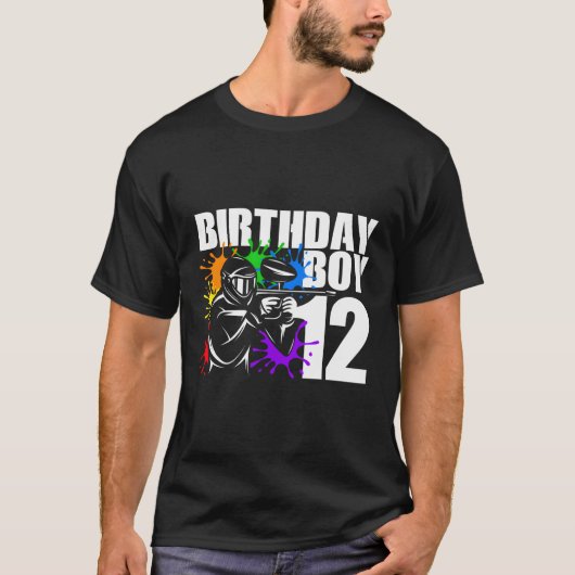 12 Paintball Py 12.h für T-Shirt (Vorderseite)