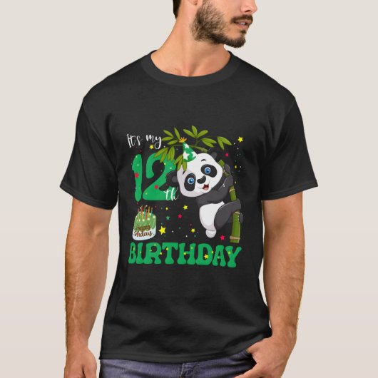 12 Panda Zookeeper T-Shirt (Vorderseite)