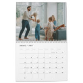 12 Personalisierte monatliche Fotos für benutzerde Kalender (Jan 2027)
