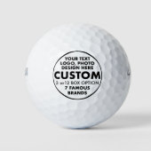12 Personalisierte Wilson Ultra 500 Distanz Golfball (Vorderseite)