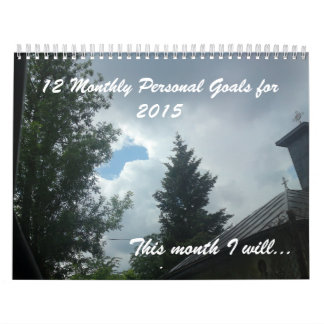 12 persönliche Ziele für den Inspirationskalender Kalender