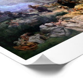 #12 Petr Chelcicky in Vodnany, Mucha Poster (Ecke)