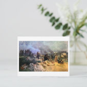 #12 Petr Chelcicky in Vodnany, Mucha Postkarte (Stehend Vorderseite)