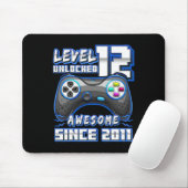 12 Phantastisches 2011 Videospiel 12. Geburtstag Mousepad (Mit Mouse)