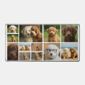 12 Photo Collage Personalized  Desk Mat Schreibtischunterlage (Vorderseite)