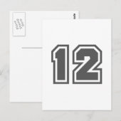 12 POSTKARTE (Vorne/Hinten)