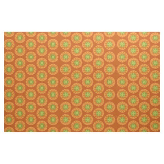 12-Punkte-Stern Kürbis Herbstgemüse Stoff (Fat Quarter (45,7 x 55,9 cm))
