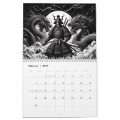 12 Samurai Kalender (Feb 2027)