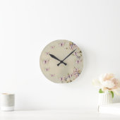 12 Schmetterlinge Runde Wanduhr (Zuhause)