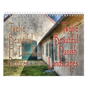 12 schöner dänischer Landschaftkalender Kalender