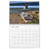 12 schöner dänischer Landschaftkalender Kalender (Mär 2027)