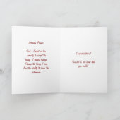 12 Schritt-Erholungs-Karte Karte (Innenseite)