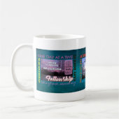 12 Schritt Recovery-Slogans 26 Kaffeetasse (Links)