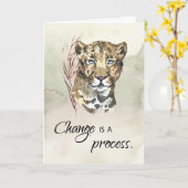 12 Schritte Erholung Förderung des Wandels ist Pro Karte (Gelbe Blume)