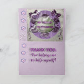 12 Schritte Erholung und Support Karte (Innenseite)