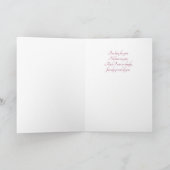 12-Schritte-Programm-Wiederherstellung rosa Wildbl Karte (Innenseite)