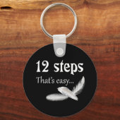12 Schritte Schlüsselanhänger (Vorderseite)