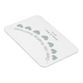 12. Seidenhochzeitgeschenk Magnet (Rechte Seite)