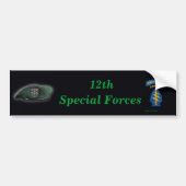 12. Special Forces Green Berets Autoaufkleber (Vorne)
