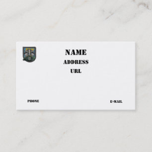 12. Spezialstreitkräfte Gruppe Grüne Berets Visitenkarte