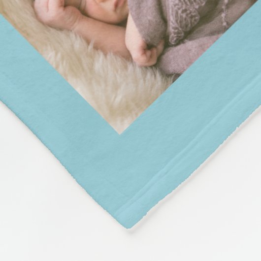 12 Square Foto Collage bearbeitbare Farbe Fleecedecke (Ecke)