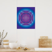 12 SRI YANTRA - TRANSCENDENZ POSTER (Küche)