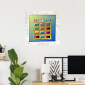 12 Stämme Israels Levi Kunstdruck Poster (Heimbüro)