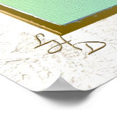 12 Stämme von Israel Asher Art Print Poster (Ecke)