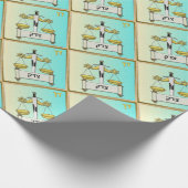 12 Stämme von Israel Dan Art Print Wrapping Paper Geschenkpapier (Ecke)