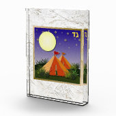 12 Stämme von Israel Gad Art Acryllic Block (Rechts)