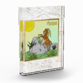 12 Stämme von Israel Naphtali Art Acrylblock Fotoblock (Links)