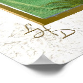 12 Stämme von Israel Naphtali Art Print Poster (Ecke)