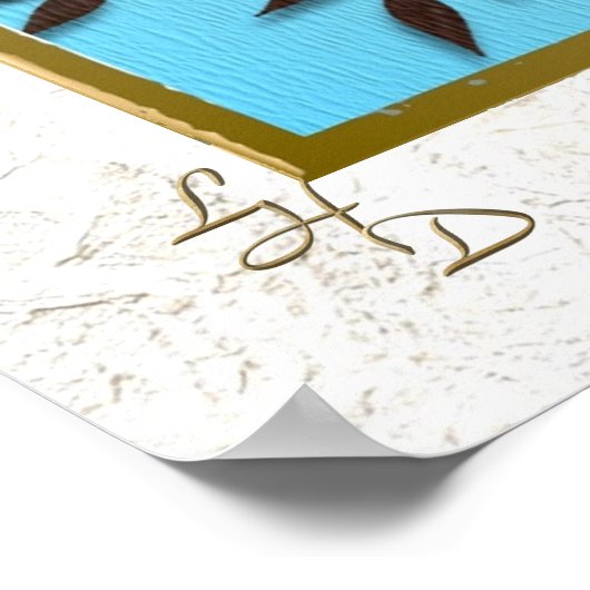 12 Stämme von Israel Reuben Art Print Poster (Ecke)